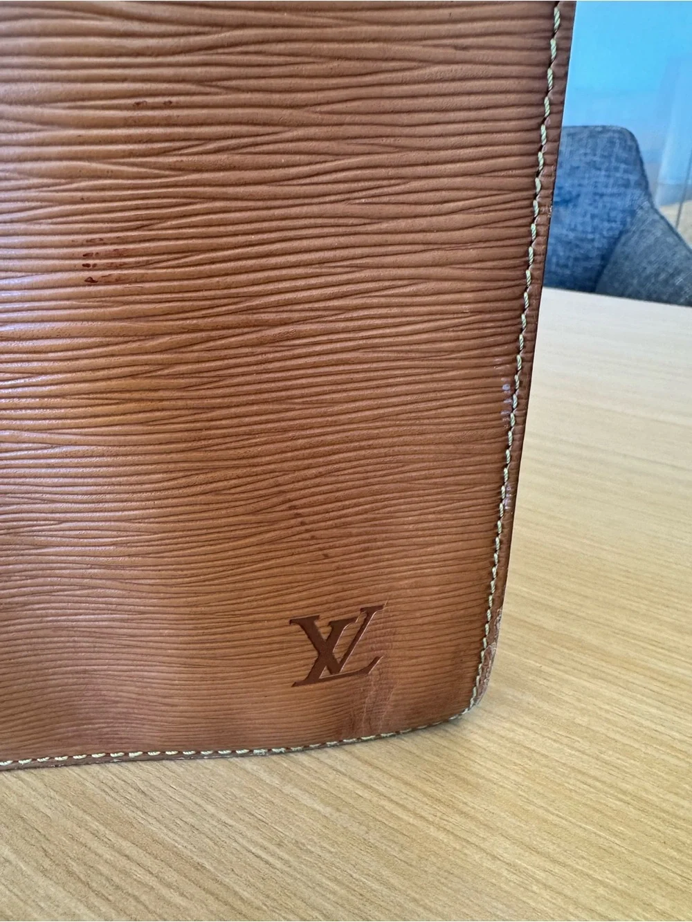 3 - Authentic Louis Vuitton Briefcases 2 Epi (Black and Cognac) 1 Taiga Green